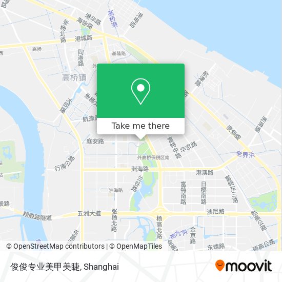 俊俊专业美甲美睫 map
