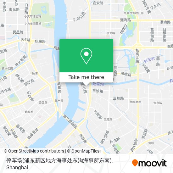 停车场(浦东新区地方海事处东沟海事所东南) map