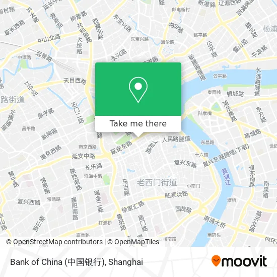Bank of China (中国银行) map