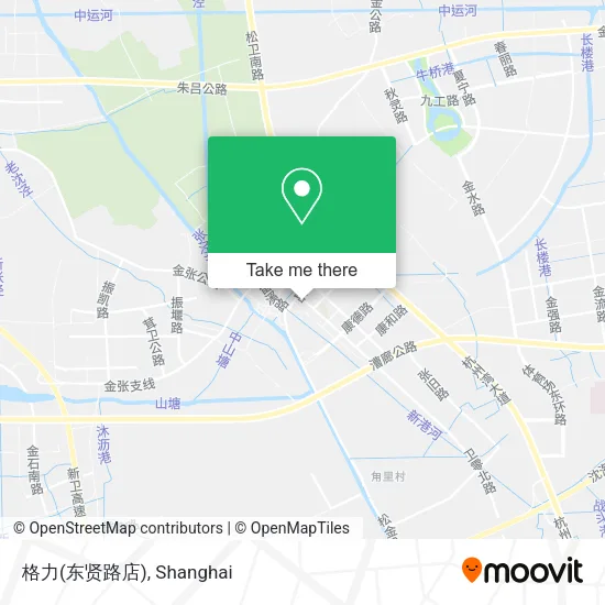 格力(东贤路店) map