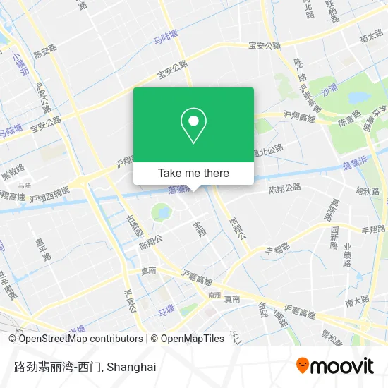 路劲翡丽湾-西门 map