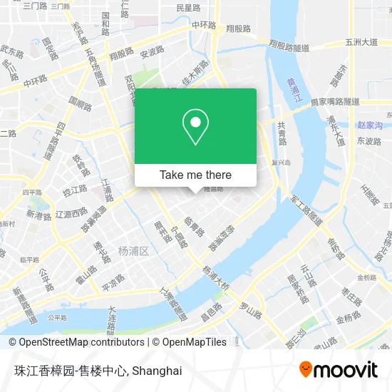 珠江香樟园-售楼中心 map