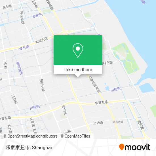 乐家家超市 map