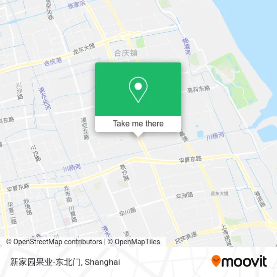 新家园果业-东北门 map