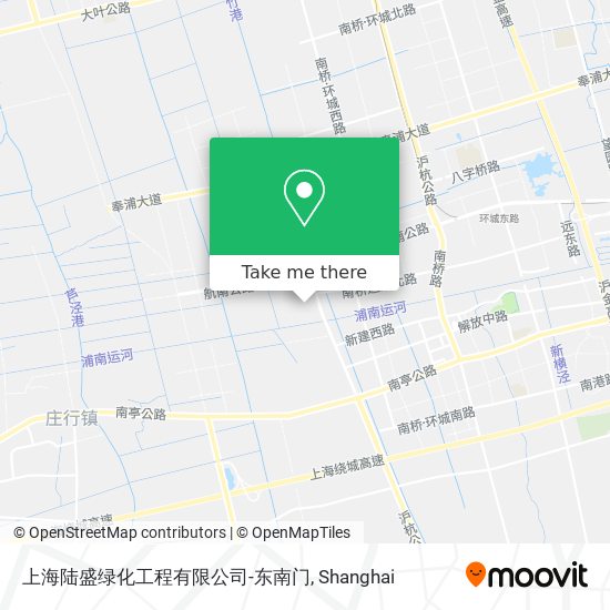 上海陆盛绿化工程有限公司-东南门 map