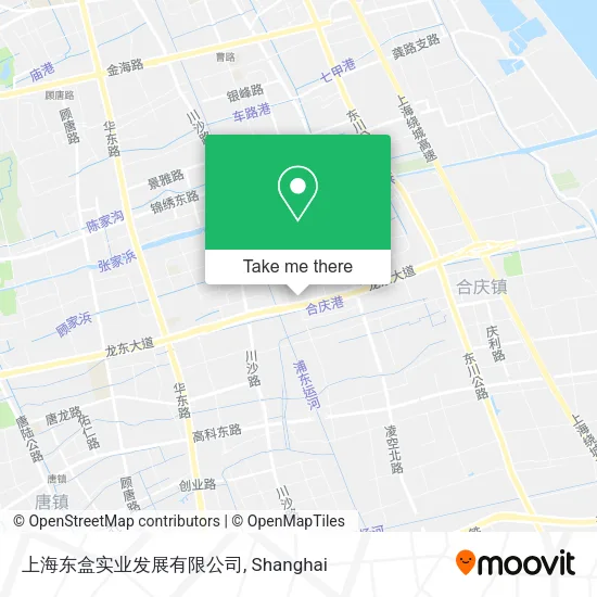 上海东盒实业发展有限公司 map