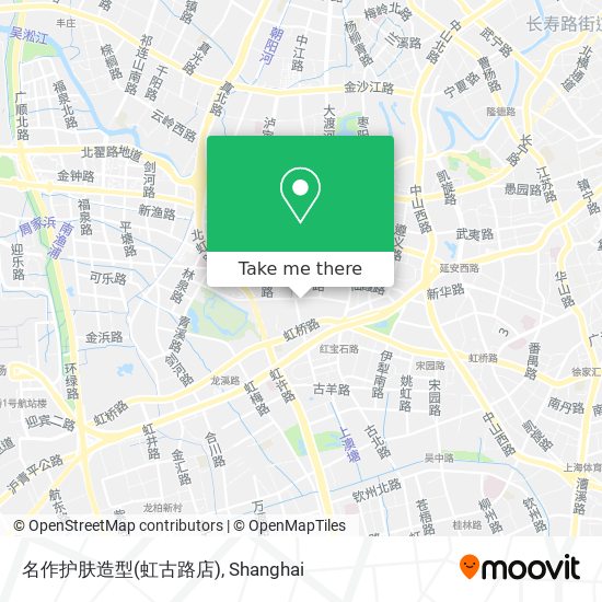 名作护肤造型(虹古路店) map