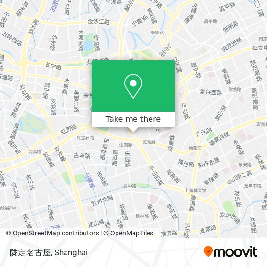 陇定名古屋 map