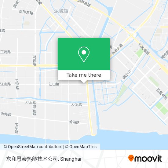 东和恩泰热能技术公司 map
