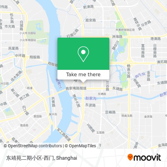 东靖苑二期小区-西门 map