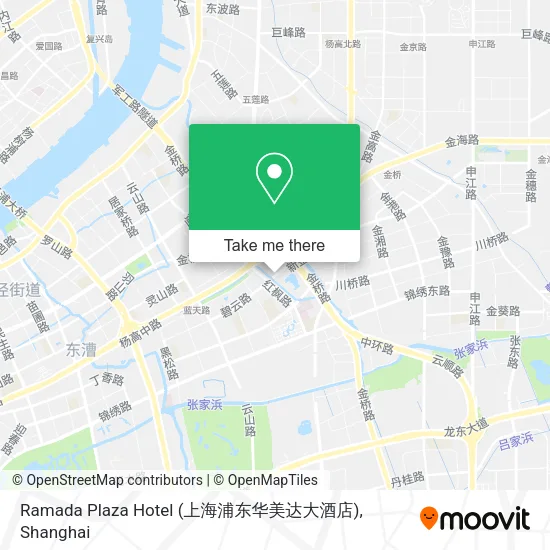 Ramada Plaza Hotel (上海浦东华美达大酒店) map