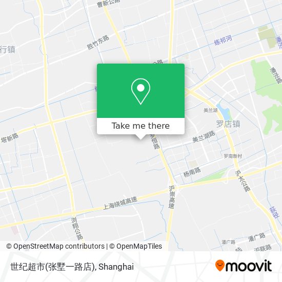 世纪超市(张墅一路店) map