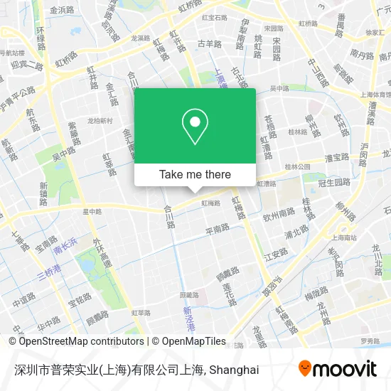 深圳市普荣实业(上海)有限公司上海 map