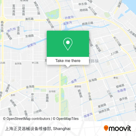 上海正灵器械设备维修部 map