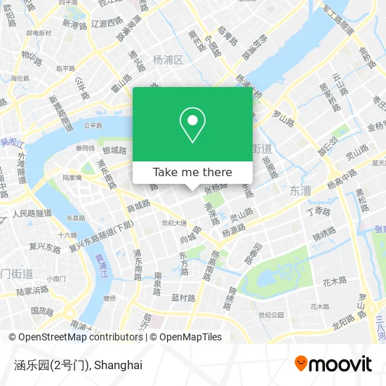 涵乐园(2号门) map