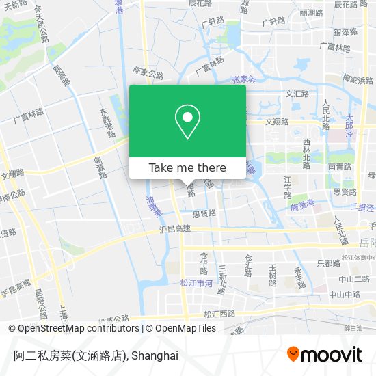 阿二私房菜(文涵路店) map