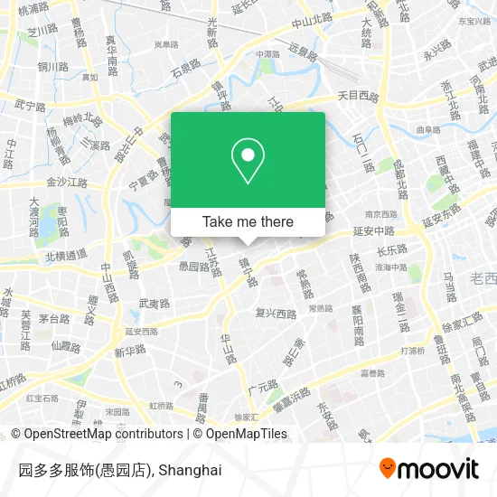 园多多服饰(愚园店) map