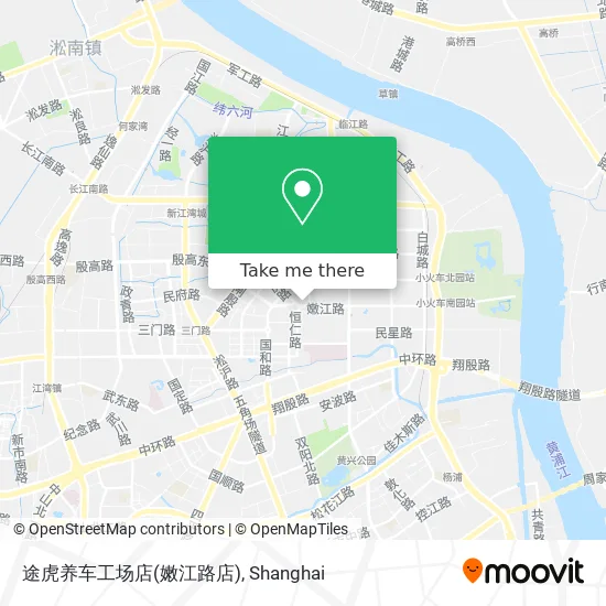 途虎养车工场店(嫩江路店) map