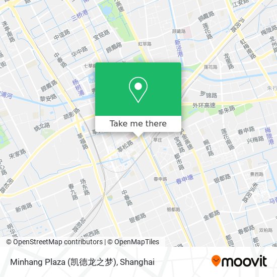Minhang Plaza (凯德龙之梦) map