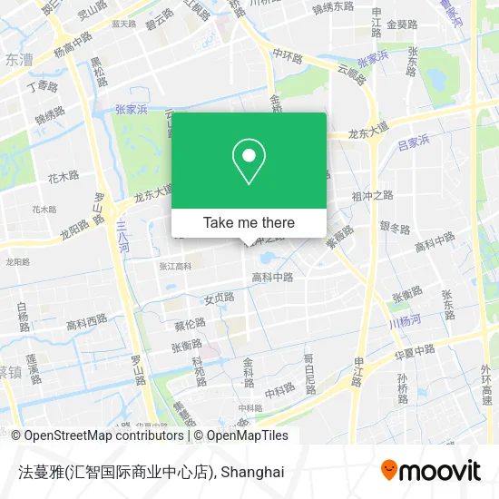 法蔓雅(汇智国际商业中心店) map