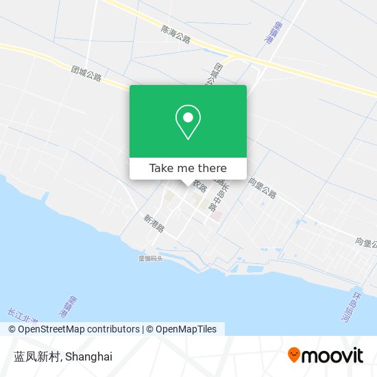 蓝凤新村 map