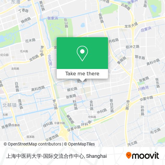 上海中医药大学-国际交流合作中心 map