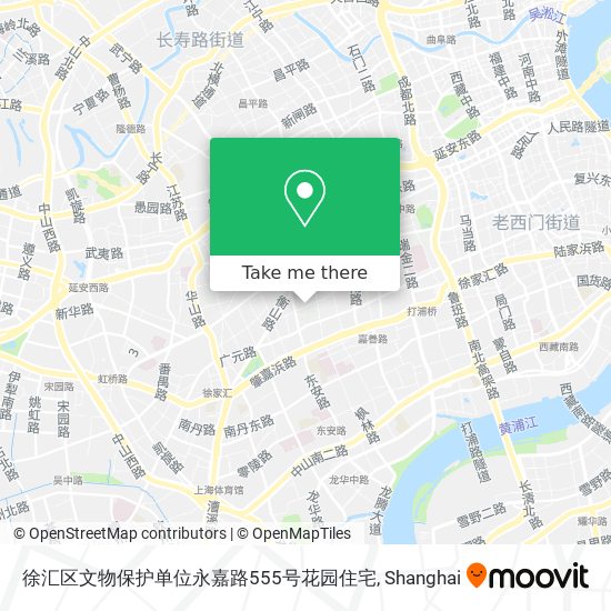 徐汇区文物保护单位永嘉路555号花园住宅 map