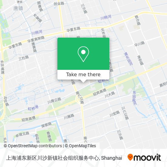 上海浦东新区川沙新镇社会组织服务中心 map