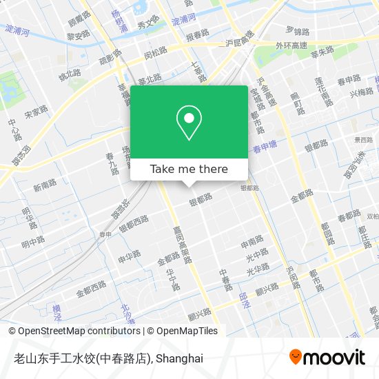 老山东手工水饺(中春路店) map