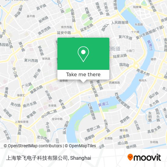 上海挚飞电子科技有限公司 map