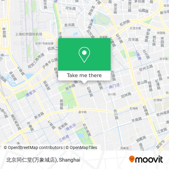 北京同仁堂(万象城店) map