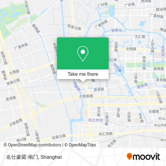 名仕豪庭-南门 map