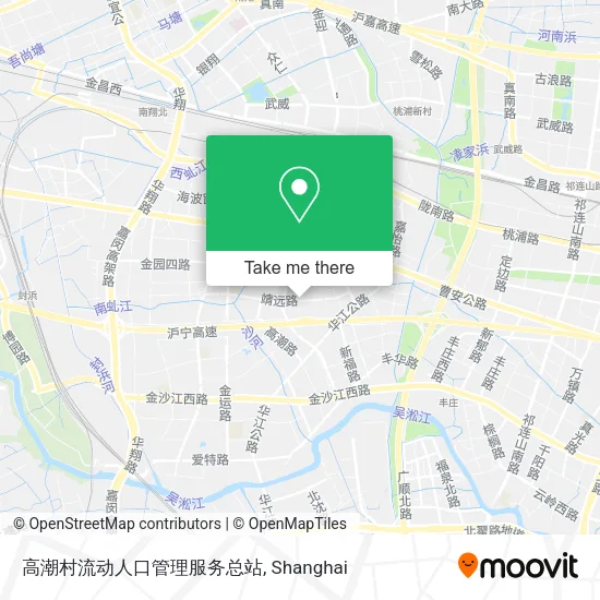 高潮村流动人口管理服务总站 map