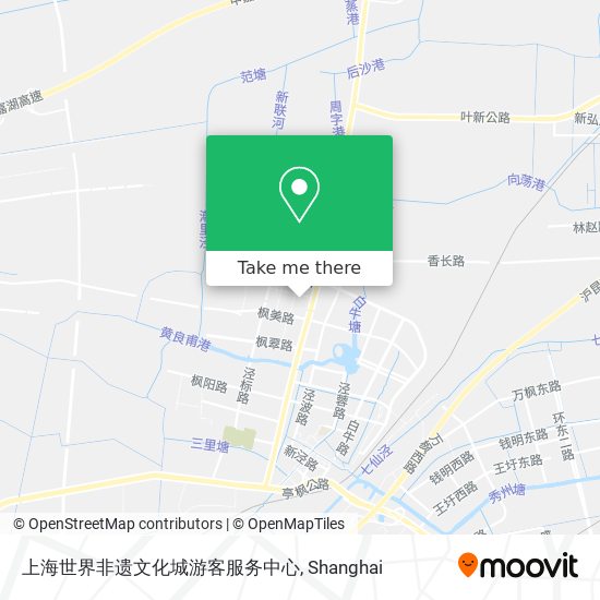 上海世界非遗文化城游客服务中心 map