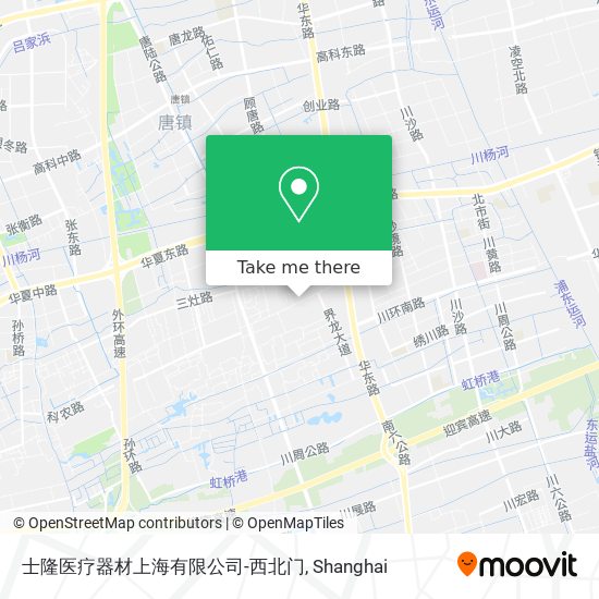 士隆医疗器材上海有限公司-西北门 map