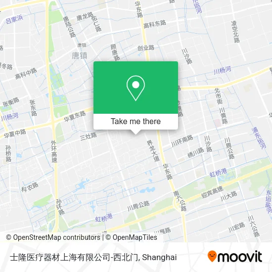 士隆医疗器材上海有限公司-西北门 map