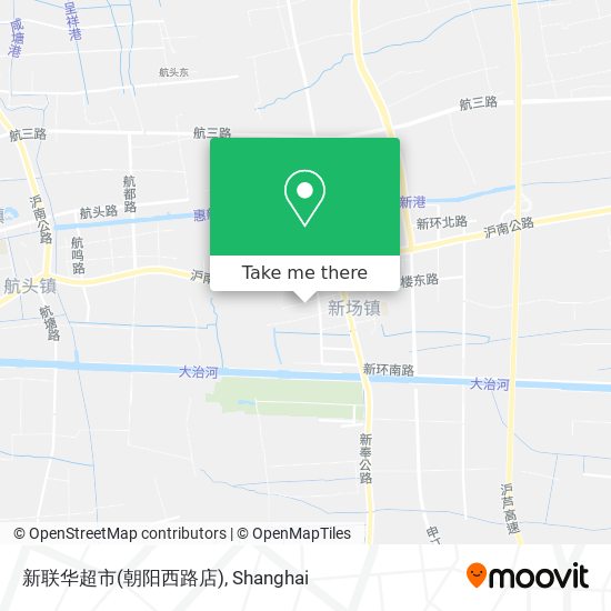新联华超市(朝阳西路店) map