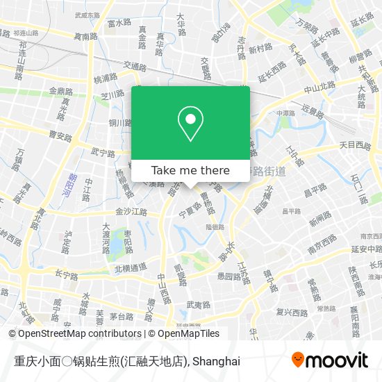 重庆小面〇锅贴生煎(汇融天地店) map