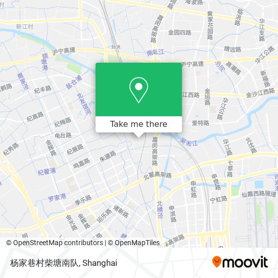 杨家巷村柴塘南队 map