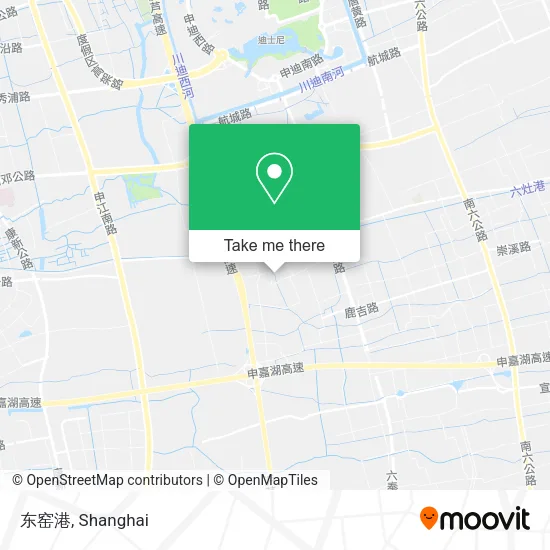 东窑港 map