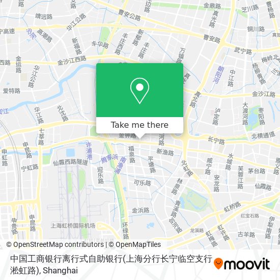 中国工商银行离行式自助银行(上海分行长宁临空支行淞虹路) map