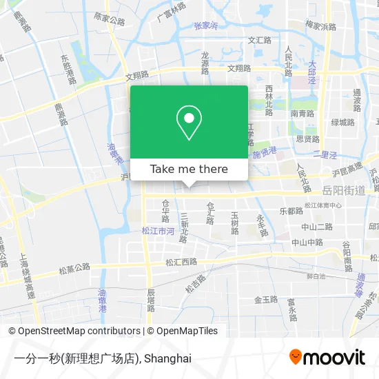 一分一秒(新理想广场店) map
