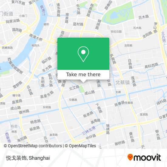 悦戈装饰 map