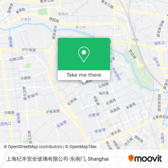 上海纪丰安全玻璃有限公司-东南门 map