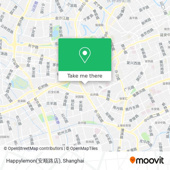 Happylemon(安顺路店) map