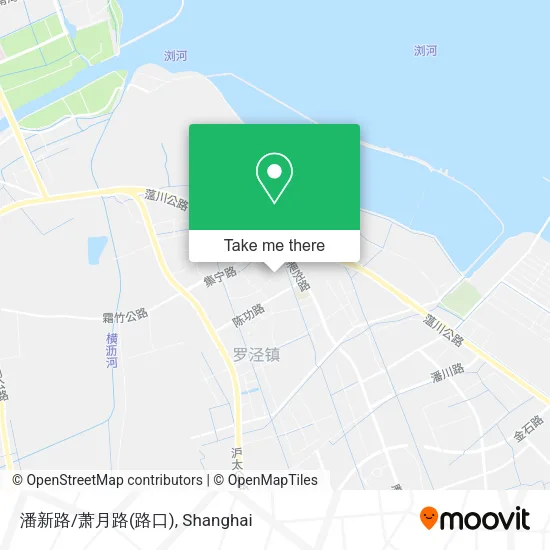 潘新路/萧月路(路口) map