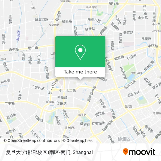 复旦大学(邯郸校区)南区-南门 map