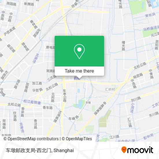 车墩邮政支局-西北门 map