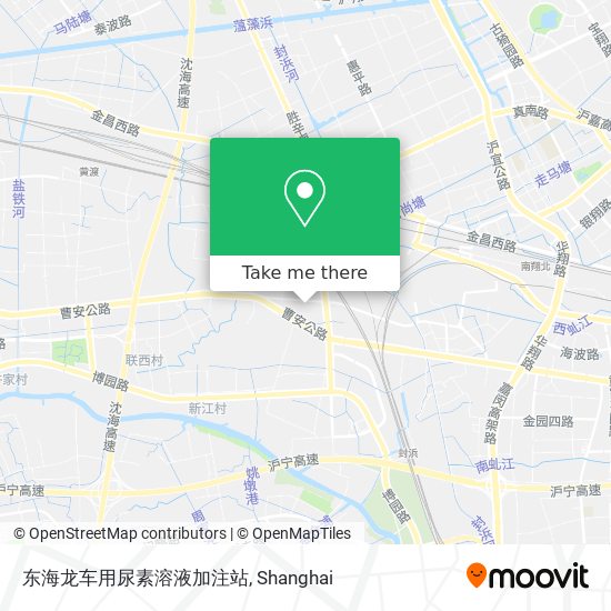 东海龙车用尿素溶液加注站 map