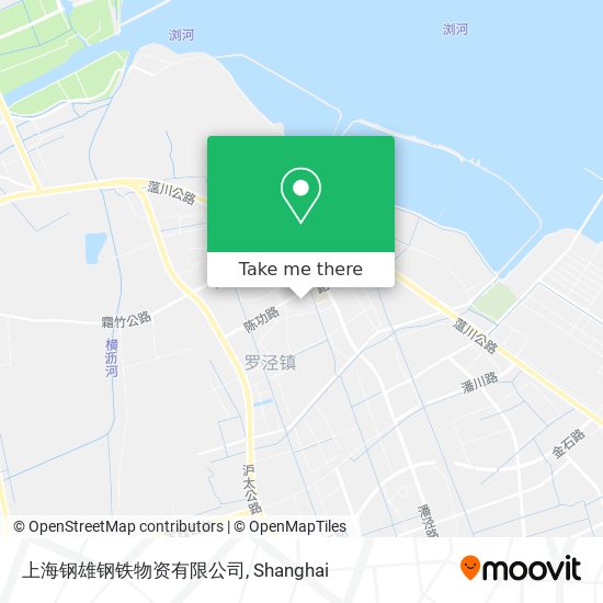 上海钢雄钢铁物资有限公司 map